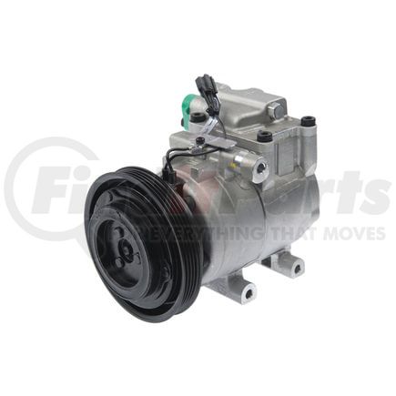 Mando 10A1011 New OE AC Compressor w/ Clutch & Pre-filled Oil, Direct Replacement