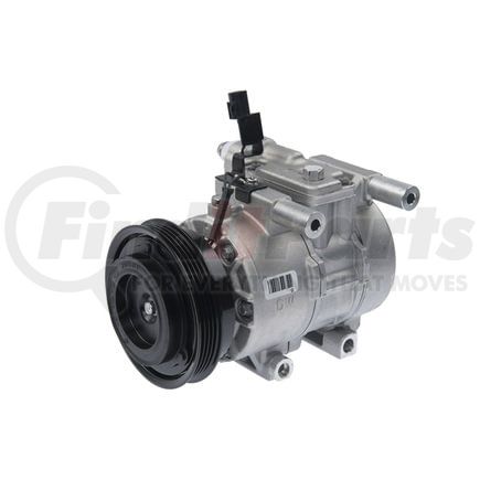 Mando 10A1046 New OE AC Compressor w/ Clutch & Pre-filled Oil, Direct Replacement