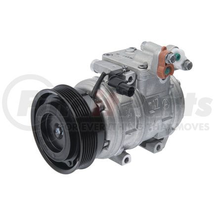 Mando 10A1059 New OE AC Compressor w/ Clutch & Pre-filled Oil, Direct Replacement