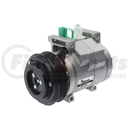 Mando 10A1070 New OE AC Compressor w/ Clutch & Pre-filled Oil, Direct Replacement