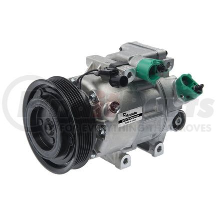 Mando 10A1083 New OE AC Compressor w/ Clutch & Pre-filled Oil, Direct Replacement