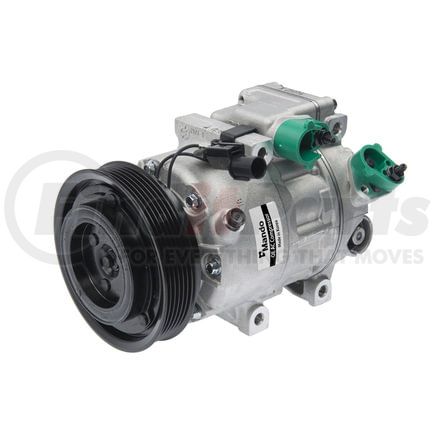 Mando 10A1089 New OE AC Compressor w/ Clutch & Pre-filled Oil, Direct Replacement