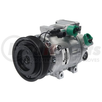 Mando 10A1093 New OE AC Compressor w/ Clutch & Pre-filled Oil, Direct Replacement