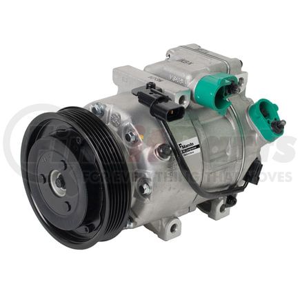 Mando 10A1102 New OE AC Compressor w/ Clutch & Pre-filled Oil, Direct Replacement