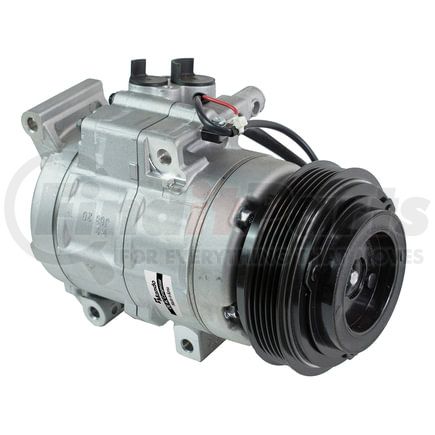 Mando 10A1437 New OE AC Compressor w/ Clutch & Pre-filled Oil, Direct Replacement