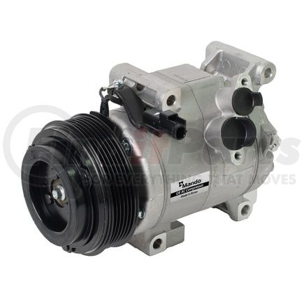 Mando 10A1441 New OE AC Compressor w/ Clutch & Pre-filled Oil, Direct Replacement