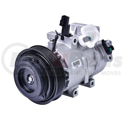 Mando 10A1471 New OE AC Compressor w/ Clutch & Pre-filled Oil, Direct Replacement