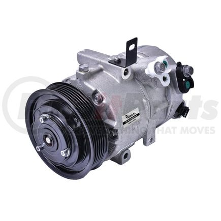 Mando 10A1500 New OE AC Compressor w/ Clutch & Pre-filled Oil, Direct Replacement