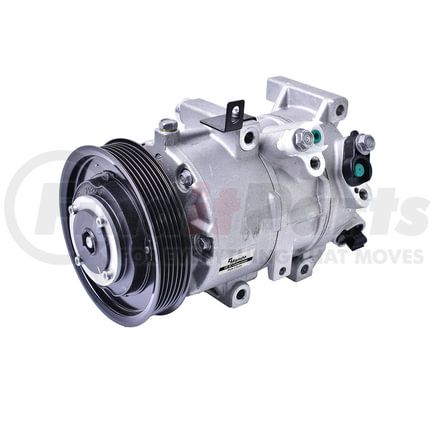 Mando 10A1501 New OE AC Compressor w/ Clutch & Pre-filled Oil, Direct Replacement