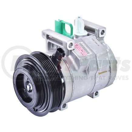 Mando 10A1519 New OE AC Compressor w/ Clutch & Pre-filled Oil, Direct Replacement