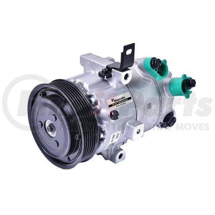 Mando 10A1537 New OE AC Compressor w/ Clutch & Pre-filled Oil, Direct Replacement