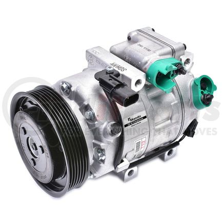 Mando 10A1553 New OE AC Compressor w/ Clutch & Pre-filled Oil, Direct Replacement