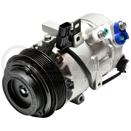 Mando 10A1562 New OE AC Compressor w/ Clutch & Pre-filled Oil, Direct Replacement