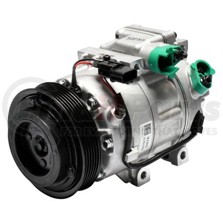 Mando 10A1564 New OE AC Compressor w/ Clutch & Pre-filled Oil, Direct Replacement