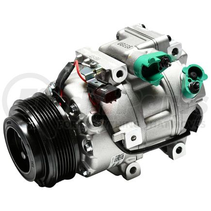 Mando 10A1565 New OE AC Compressor w/ Clutch & Pre-filled Oil, Direct Replacement