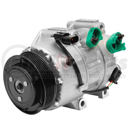 Mando 10A1581 New OE AC Compressor w/ Clutch & Pre-filled Oil, Direct Replacement