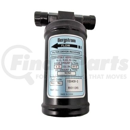 Bergstrom RV011245 RECEIVER DRIER