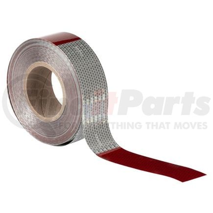 Grote 41160FT Reflective Tape - Conspicuity Tape, Red and Silver (Sold Per Foot)