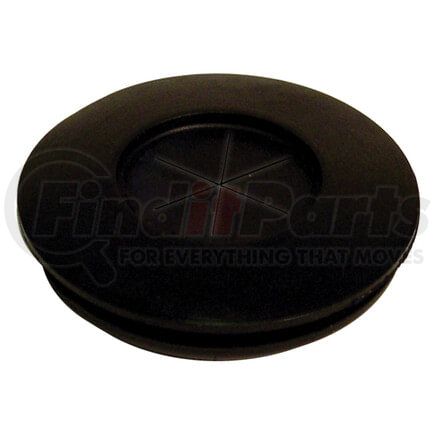 Tectran 101113 Air Brake Gladhand Seal - Black, Rubber, Closed Type