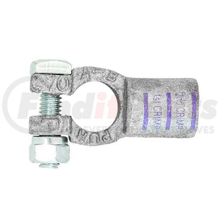 Tectran 5013-3/0N Battery Terminal - 3/0 Gauge, Purple, Negative, Straight Clamp, Cast Copper