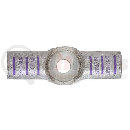 Tectran 5018-3/0 Electrical Wiring Lug - 3/0 Gauge, Purple, 3/8 in. Stud, Tinned Lugs, HD, Double Splice