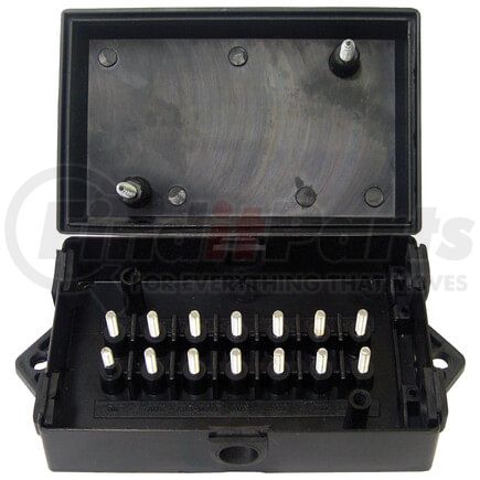 Tectran 667-1440 Junction Box - Black, Plastic, 14-Way, 14 Terminals