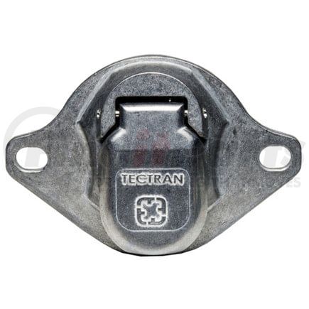 Tectran 670-62 Trailer Receptacle Socket - 6-Way, Die-Cast Housing, Bull Nose