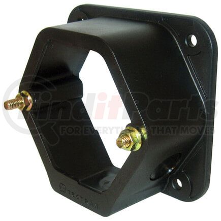 Tectran 670-7202 Trailer Nosebox Assembly - 2.5 in., Poly, Deep Style, with Rear Mounting Gasket
