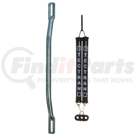 Tectran 9431-2 Air Brake Hose Connection Hanger Slide Bar - 46.5 in. Slider Bar, 16 in. Double Tender Kit