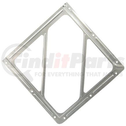 Tectran 9458 Placard Holder Split Frame - Bright Aluminum Finish, Unpainted