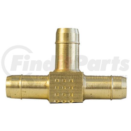 Tectran 964-4 Air Tool Hose Barb - Brass, 1/4 inches Tube, Union Tee