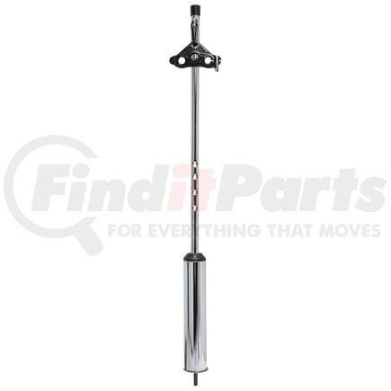 Tectran 9800M-2 Pogo Stick - 50 inches, Chrome Finish, with 3-Hole Tec-Clamp