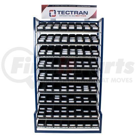 Tectran CAB5-P BrassCab.w/Plastic Drwrs-Empty