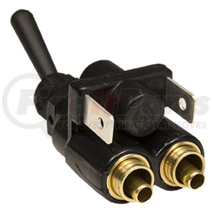 Tectran DV3200-3A Air Brake Toggle Control Valve - 3-Way, Bat Type, Air-Electric 1/4 In. Blade