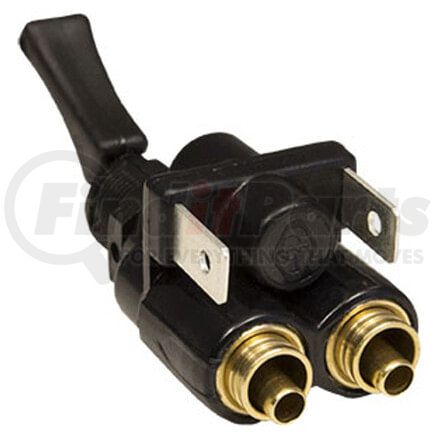 Tectran DV3200-1A Air Brake Toggle Control Valve - 3-Way, Paddle Type, Air-Electric 1/4 In. Blade