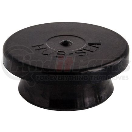 Tectran HC-5915 Black Rubber Hub Cap Plug for Propar Style Hub Cap with 3/4 in. Diameter