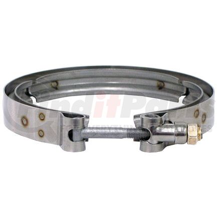 Tectran HV382 Stainless Steel 7/8" Turbo V-Band Hose Clamp, 3.82" Nominal Diameter