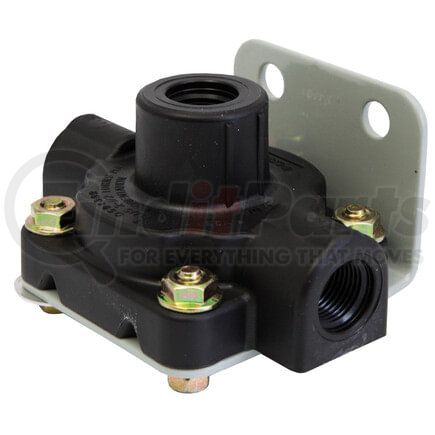 Tectran TV065067 Air Brake Quick Release Valve - Tech-Grade Nylon, 3/8 in. Inlet, 3/8 in. Outlet