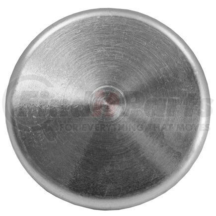 Tectran TV20906 Trailer Air Brake Air Supply Knob - Gray, Round, 1/4-28 in. Thread, Chrome