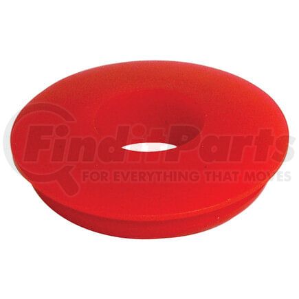 Tectran 101119R Air Brake Gladhand Seal - Red, 1-1/2 in. Wide Sealing Lip, Polyurethane