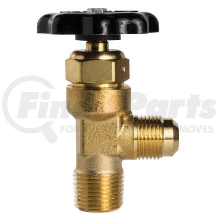 Tectran 1049-10D SAE 45-90 Brass Truck Shut-Off Valve, 5/8" Tube Size, 1/2" Pipe Thread Size