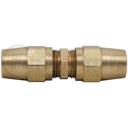 Tectran 1162-10 Air Brake Air Line Union - Brass, 5/8 inches Tube Size