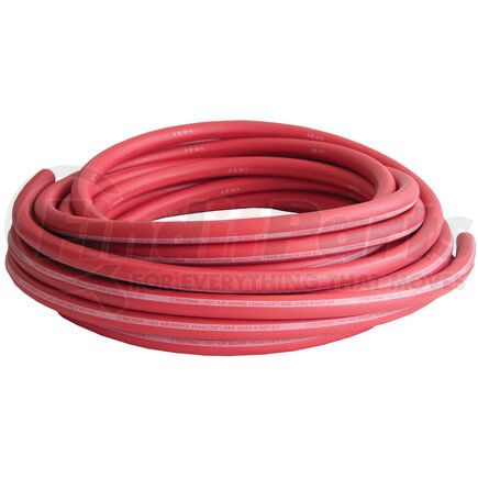 Tectran 13HR6 Air Brake Hose - 250 ft., Red, Rubber, 3/8 in. Nominal I.D, 3/4 in. Nominal O.D