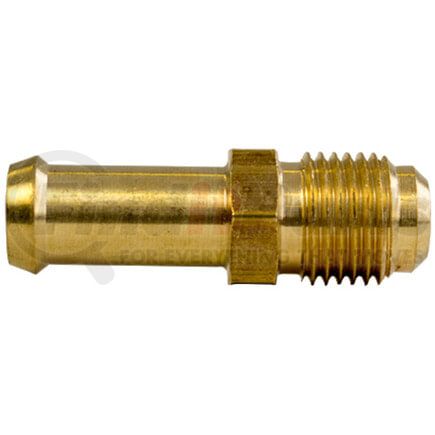 Tectran 153-5 Air Brake Air Line Fitting - Brass, 3/8 in. Hose I.D, 5/16 in. Tube Size, SAE 45 deg
