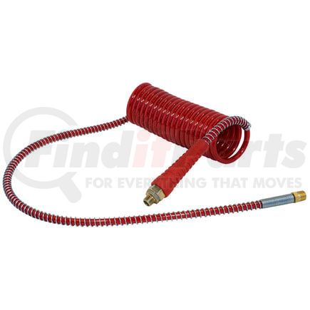 Tectran 16A1240RH ARMORFLEX-HD, Red Armorcoil Aircoil with Handle, 12 ft., 48" x 12" Leads