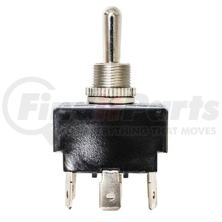 Tectran 19-1027Q Toggle Switch - 12V, 20 AMP, ON-OFF-ON, 6 Blade, Chrome Knob, D.P.D.T