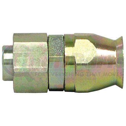 Tectran 19DS-1010 Air Brake Air Line Fitting - Brass, 5/8 in. O.D, Straight Tube, for Discharge Hose