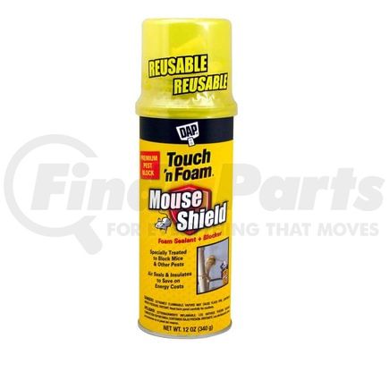 DAP 7565012506 Touch 'n Foam® Mouse Shield® Foam Sealant & Blocker - 12.0 Oz., Off White