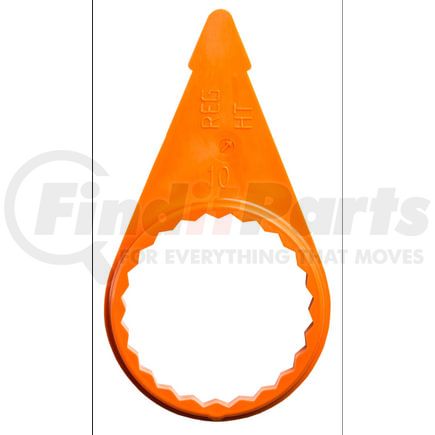 Tectran WCHT01 1 1/2" Wheel Nut Indicator (Wheel Check), Orange, A Model Letter, High Temperature, Sold Individually