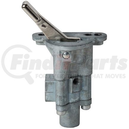 Tectran WM219C4 Air Brake Flipper Valve - 2-Way, (2) 1/8 in. NPT Port, Bottom Inlet